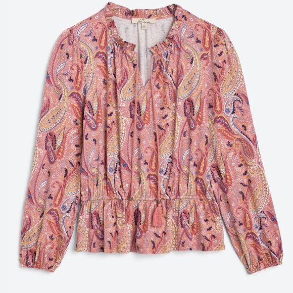 LES SEREIN Locarno Peplum Knit Top NWOT - Picture 2 of 13